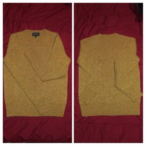 Banana Republic Gold Yarn Wool Sweater
